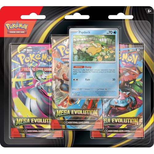 POKÉMON TCG: Mega Evolution ME01 - Three Booster Blister